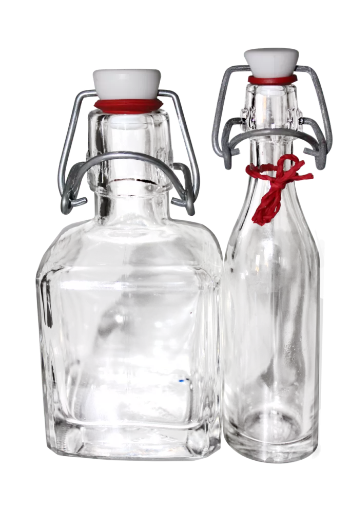 Vinegar in a bottle